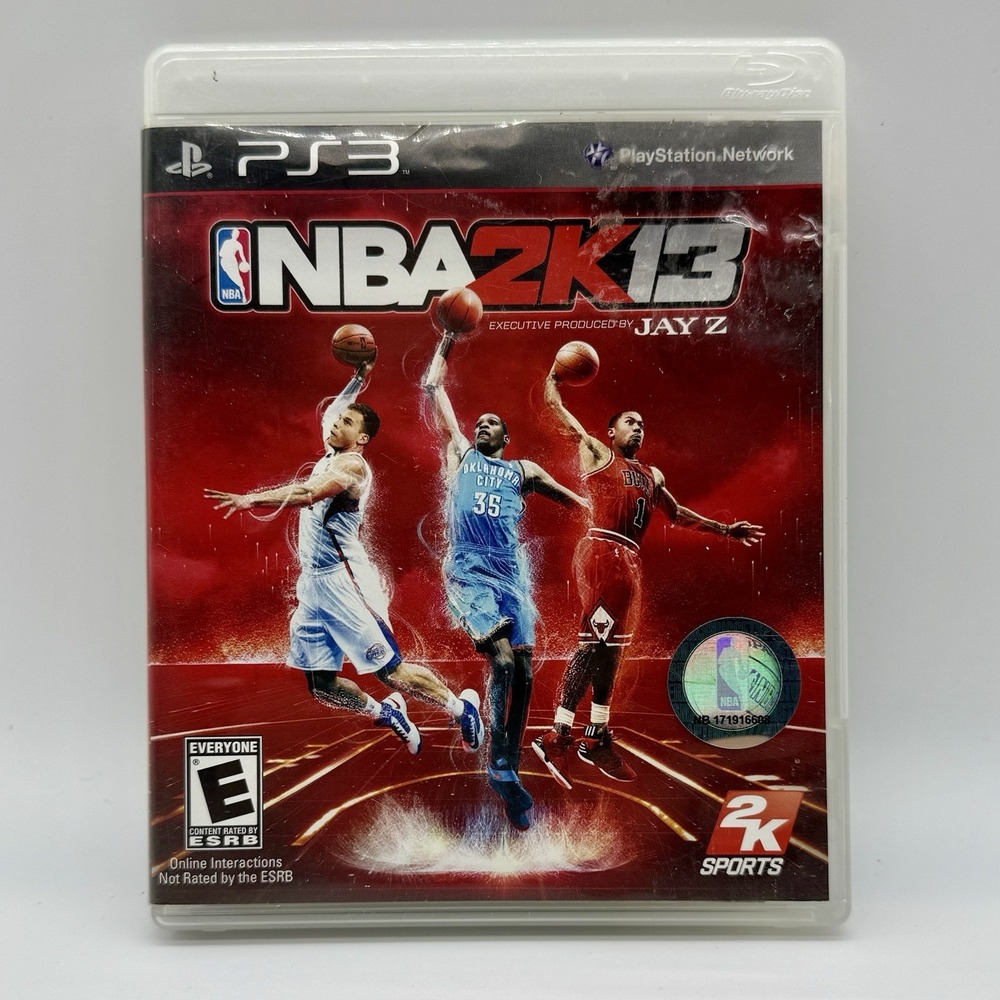 NBA 2K13 Sony PS3 PlayStation 3 Kevin Durant Derrick Rose Blake Griffen Complete